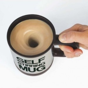 taza autoagitable
