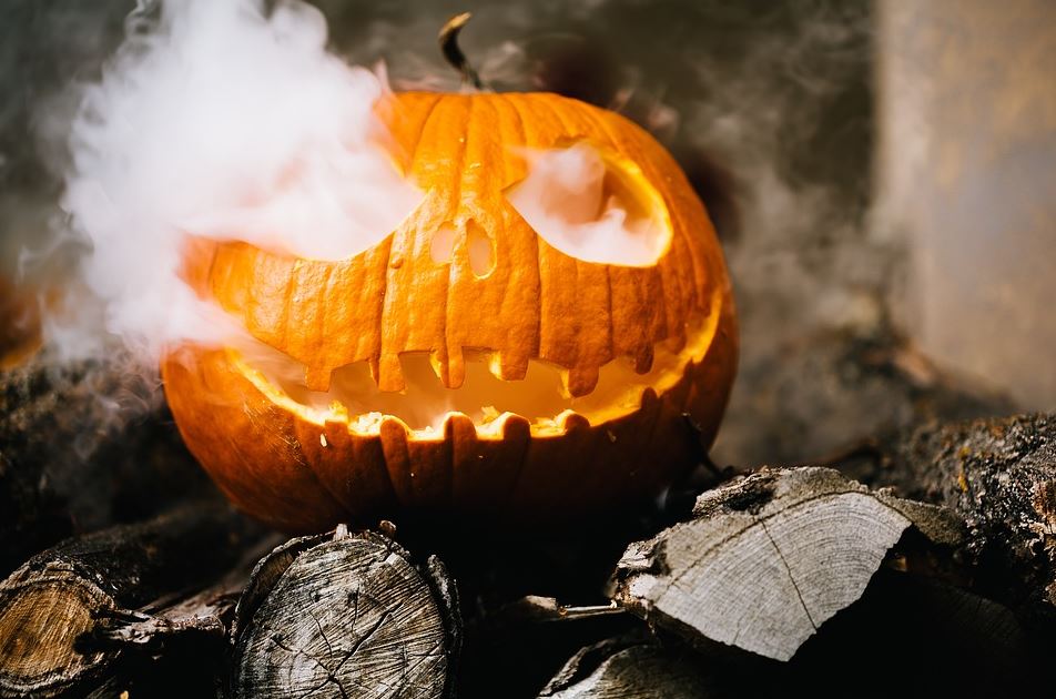 niebla halloween calabaza